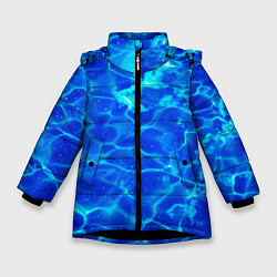 Зимняя куртка для девочки Чистая вода океаны