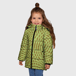 Куртка зимняя для девочки Вертеп dark, цвет: 3D-черный — фото 2