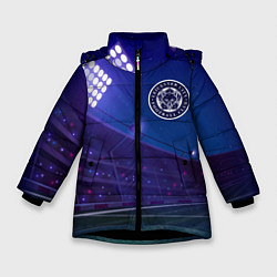 Зимняя куртка для девочки Leicester City ночное поле