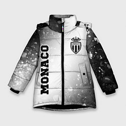 Зимняя куртка для девочки Monaco sport на светлом фоне вертикально
