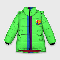Зимняя куртка для девочки Barcelona fc sport line