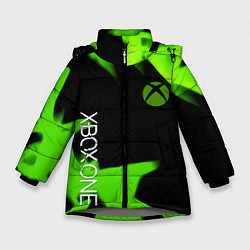 Зимняя куртка для девочки Xbox one green flame