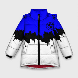 Зимняя куртка для девочки BMW sport texture