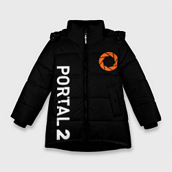 Зимняя куртка для девочки Portal logo brend