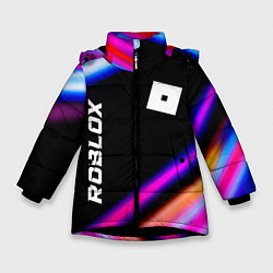 Зимняя куртка для девочки Roblox speed game lights