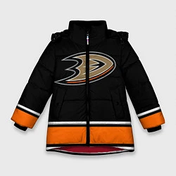 Куртка зимняя для девочки Anaheim Ducks Selanne, цвет: 3D-красный
