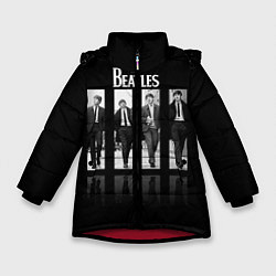 Куртка зимняя для девочки The Beatles: Man's, цвет: 3D-красный