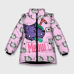 Зимняя куртка для девочки Drop Dead: Meow