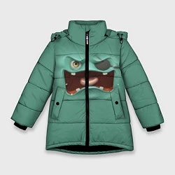 Зимняя куртка для девочки Пластилиновый смайл