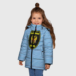 Куртка зимняя для девочки Рыболовные войска, цвет: 3D-черный — фото 2