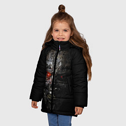 Куртка зимняя для девочки Терминатор: Генезис, цвет: 3D-светло-серый — фото 2