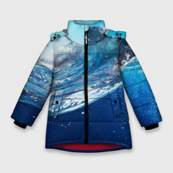 Зимняя куртка для девочки Стихия воды