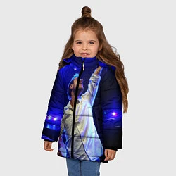Куртка зимняя для девочки Armin Van Buuren, цвет: 3D-черный — фото 2