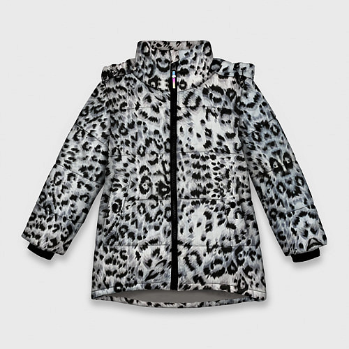 Зимняя куртка для девочки White Jaguar / 3D-Светло-серый – фото 1
