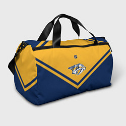 Сумки спортивные NHL: Nashville Predators, цвет: 3D-принт