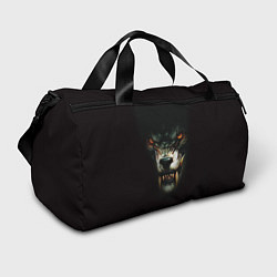 Спортивная сумка Оскал волка