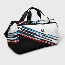 Сумки спортивные BMW BRAND COLOR БМВ, цвет: 3D-принт