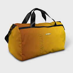 Спортивная сумка Chevrolet желтый градиент