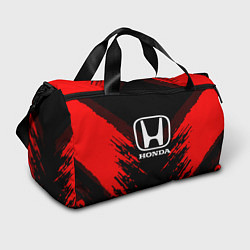 Сумки спортивные Honda: Red Anger, цвет: 3D-принт