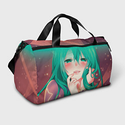 Сумки спортивные Miku Ahegao, цвет: 3D-принт