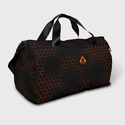 Сумки спортивные Apex Legends: Orange Carbon, цвет: 3D-принт