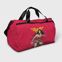 Сумки спортивные Wonder Woman, цвет: 3D-принт