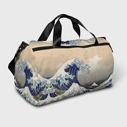Сумки спортивные Kanagawa Wave Art, цвет: 3D-принт