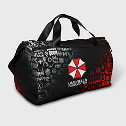 Сумки спортивные RESIDENT EVIL UMBRELLA CORP, цвет: 3D-принт