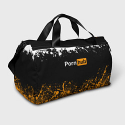 Сумки спортивные PORNHUB, цвет: 3D-принт