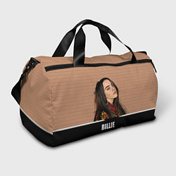 Сумки спортивные Billie Eilish, цвет: 3D-принт