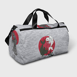 Сумки спортивные Japan style, цвет: 3D-принт