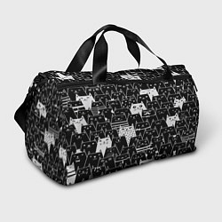 Сумки спортивные КОТЫ BLACK, цвет: 3D-принт