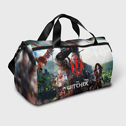 Сумки спортивные The Witcher, цвет: 3D-принт
