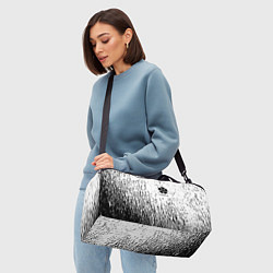 Сумки спортивные Черный клевер, цвет: 3D-принт — фото 2