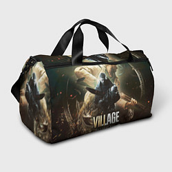 Сумки спортивные Resident Evil Village, цвет: 3D-принт