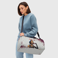 Сумки спортивные КИАНУ РИВЗ КИБЕРПАНК Z, цвет: 3D-принт — фото 2