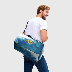 Сумки спортивные Не хочу!, цвет: 3D-принт — фото 2