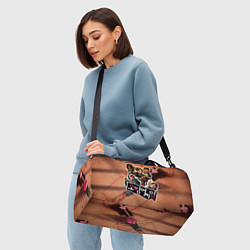 Сумки спортивные Стикерпак Игра в кальмара, цвет: 3D-принт — фото 2