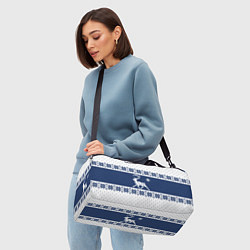 Сумки спортивные Северный Олень звезда, цвет: 3D-принт — фото 2