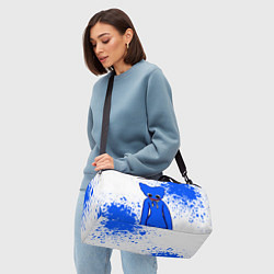 Сумки спортивные POPPY PLAYTIME BLUE ИГРА ПОППИ ПЛЕЙТАЙМ ХАГГИ ВАГГ, цвет: 3D-принт — фото 2
