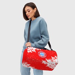 Сумки спортивные НОВОГОДНИЙ BAYERN MUNCHEN СВИТЕР НОВОГОДНИЙ, цвет: 3D-принт — фото 2