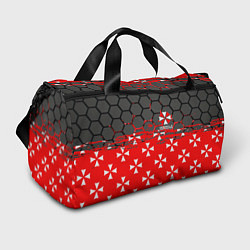 Сумки спортивные Umbrella Corporation - Соты, цвет: 3D-принт