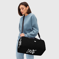 Сумки спортивные ФОРМА ИСТРЕБИТЕЛЯ ДЕМОНОВ, цвет: 3D-принт — фото 2