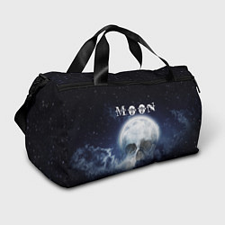 Сумки спортивные Moon - череп, цвет: 3D-принт