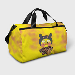 Сумки спортивные Лалафанфан-утка в свитере, цвет: 3D-принт
