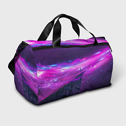 Сумки спортивные Наедине со вселенной Alone with the universe, цвет: 3D-принт