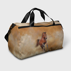 Сумки спортивные BAY HORSE гнедой конь, цвет: 3D-принт