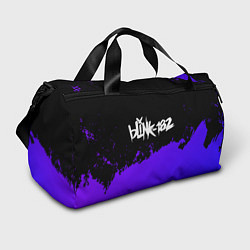 Сумки спортивные Blink 182 Purple Grunge, цвет: 3D-принт