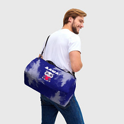 Сумки спортивные Даша панда с сердечком, цвет: 3D-принт — фото 2