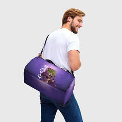 Сумки спортивные Геншин импакт - Куки Синобу, цвет: 3D-принт — фото 2